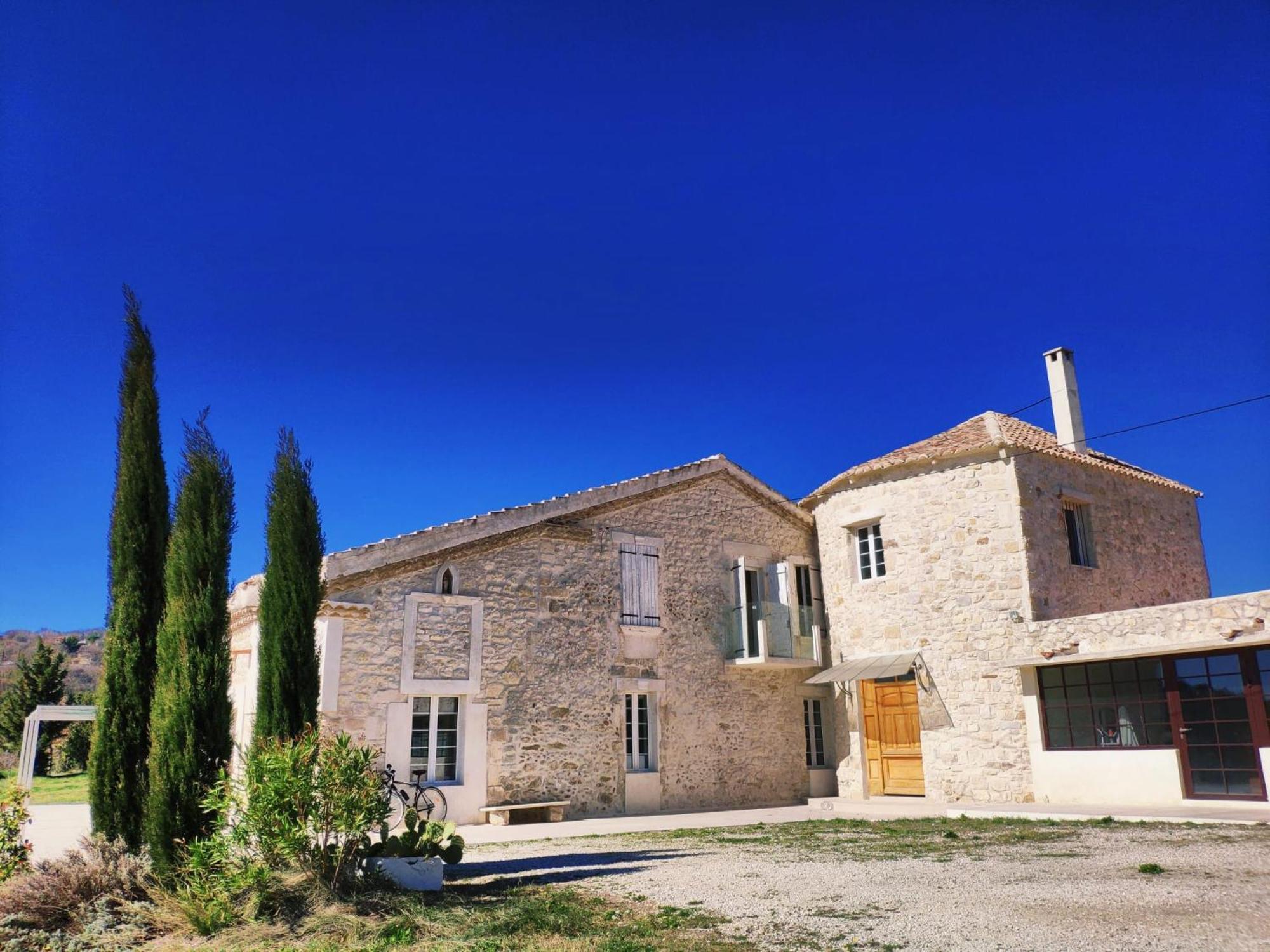 Chambre Cosy Avec Terrasse Sur La Colline Boisee, Parking Prive, Jardin, Calme, Climatisation, 10 Mn Pont Du Gard Num7 Rochefort-du-Gard Esterno foto